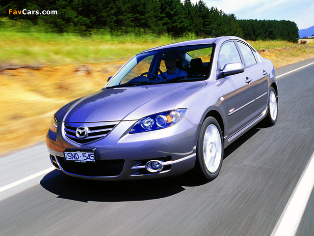 Pictures of Mazda3 SP23 Sedan (BK) 2004–06 (640 x 480)