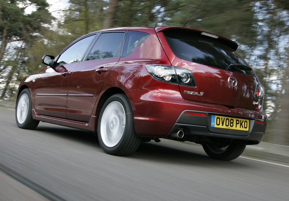 Pictures of Mazda3 Sport Hatchback UK-spec (BK2) 2006–09