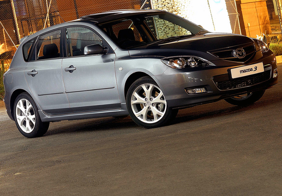 Pictures of Mazda3 Sport Hatchback ZA-spec (BK2) 2006–09