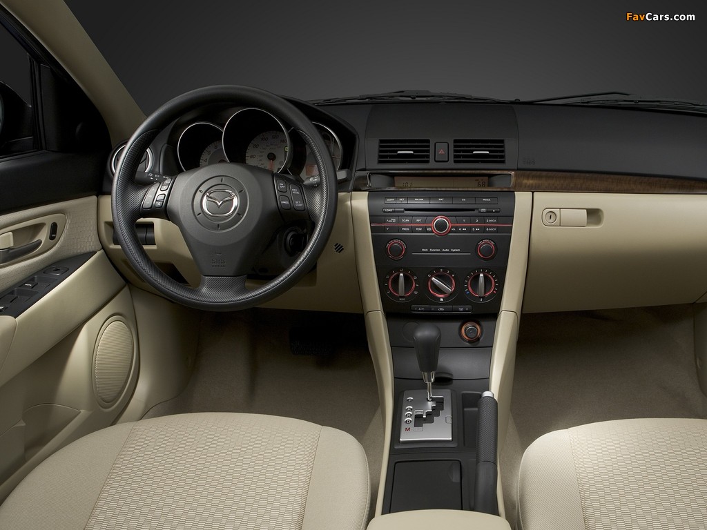 Pictures of Mazda3 Sedan US-spec (BK2) 2006–09 (1024 x 768)