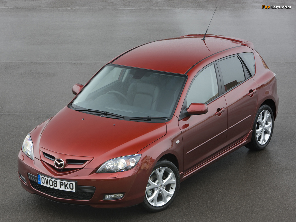 Pictures of Mazda3 Sport Hatchback UK-spec (BK2) 2006–09 (1024 x 768)