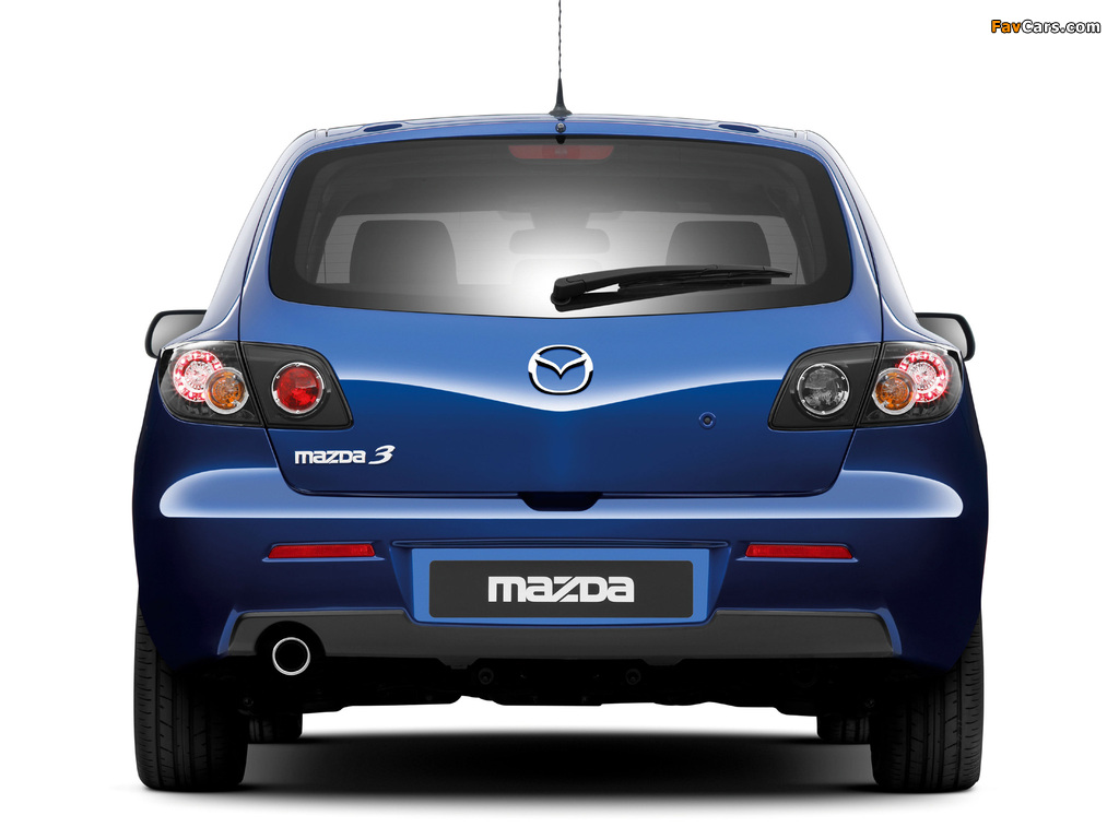 Pictures of Mazda 3 Hatchback 2006–09 (1024 x 768)