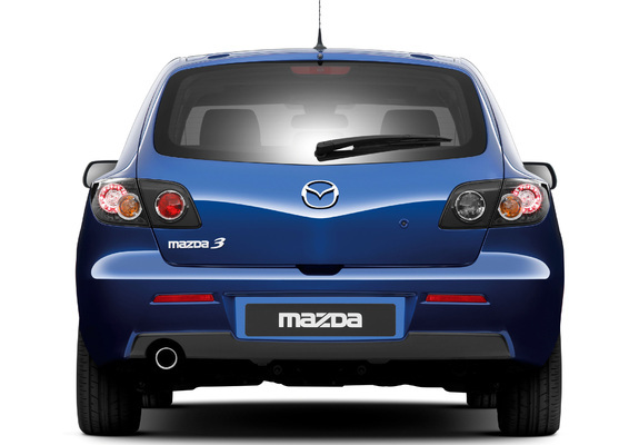 Pictures of Mazda 3 Hatchback 2006–09