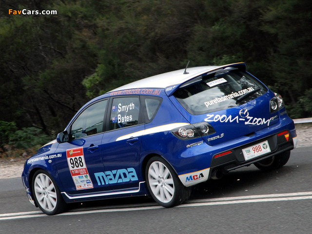 Pictures of Mazda3 MPS Targa Tasmania 2007–09 (640 x 480)