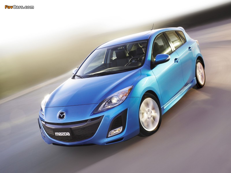 Pictures of Mazda3 Hatchback US-spec (BL) 2009–11 (800 x 600)