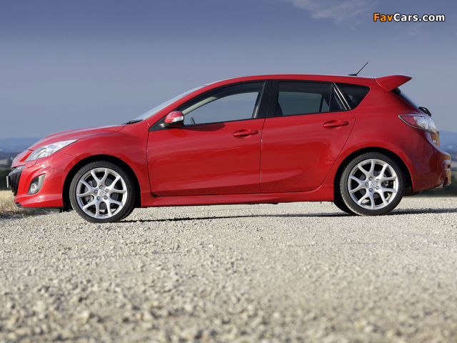 Pictures of Mazda3 MPS UK-spec (BL) 2009–13 (640 x 480)