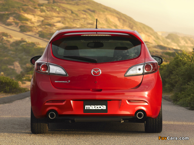 Pictures of Mazdaspeed3 (BL) 2009–13 (640 x 480)