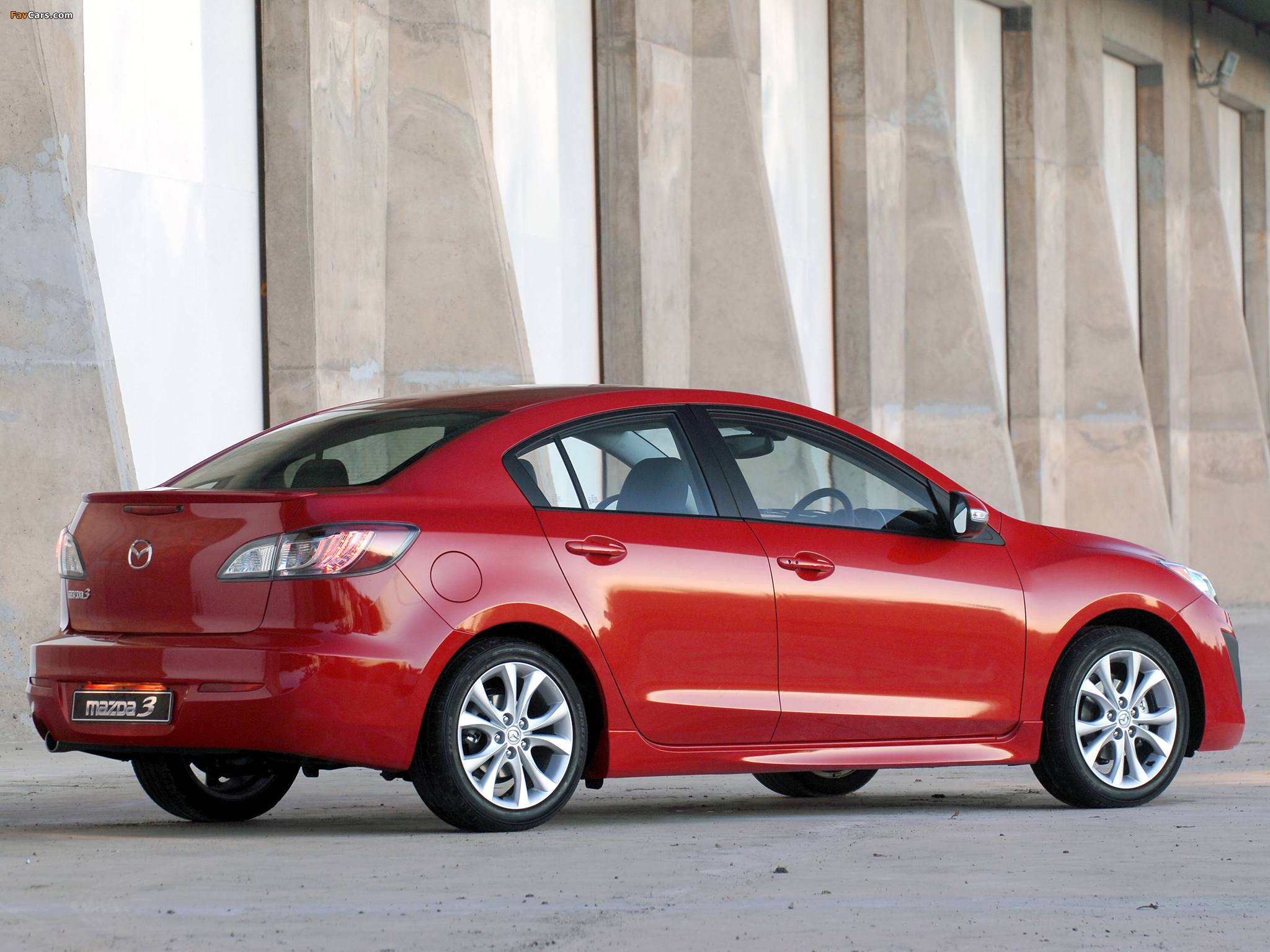 Pictures of Mazda3 Sedan ZA-spec (BL) 2009–11 (2048 x 1536)