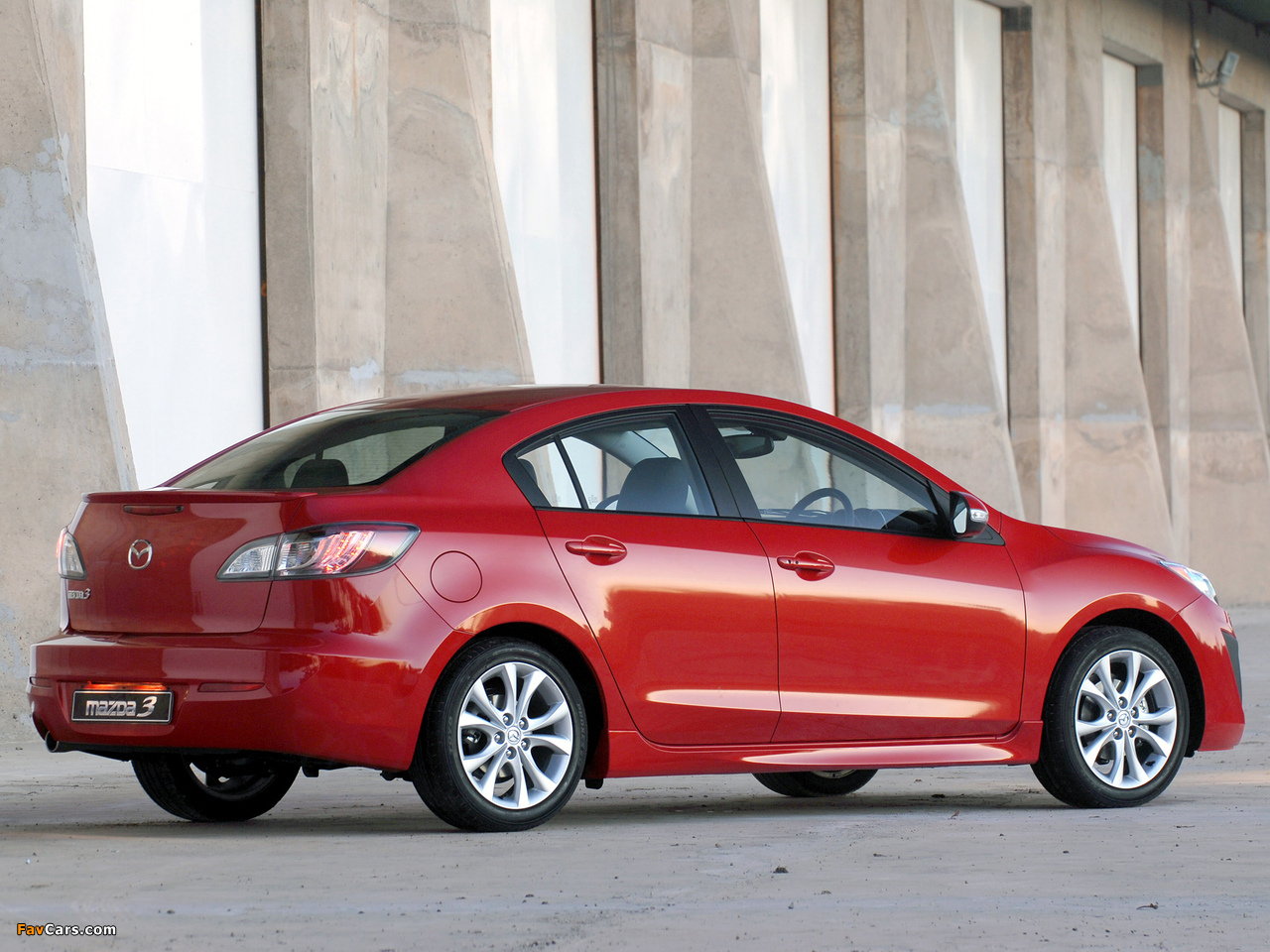 Pictures of Mazda3 Sedan ZA-spec (BL) 2009–11 (1280 x 960)