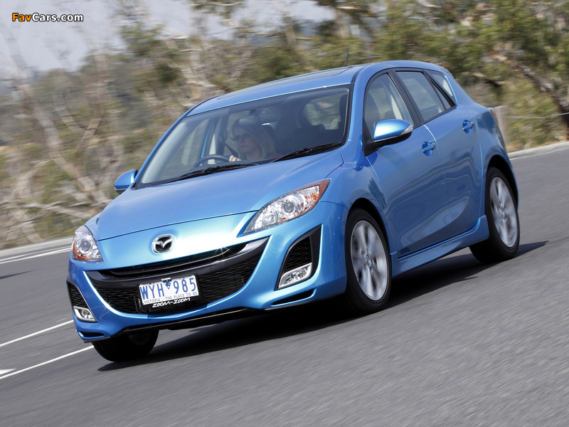 Pictures of Mazda3 SP25 Hatchback (BL) 2009–11 (800 x 600)