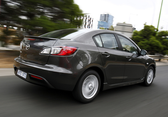 Pictures of Mazda3 Sedan AU-spec (BL) 2009–11