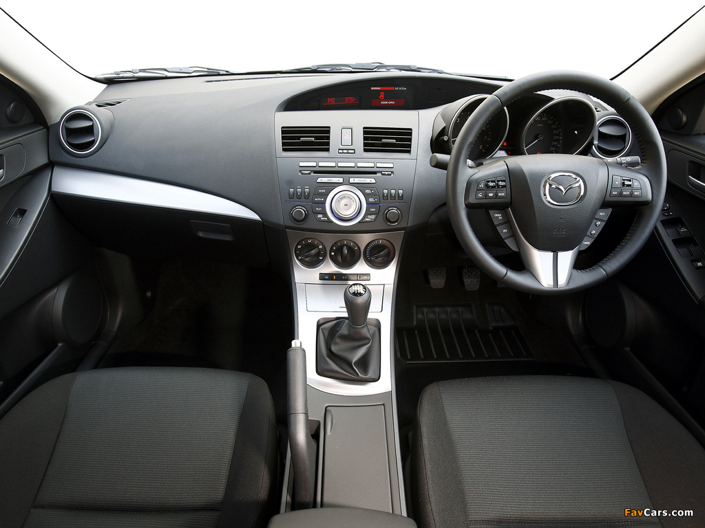 Pictures of Mazda3 Sedan AU-spec (BL) 2009–11 (1024 x 768)