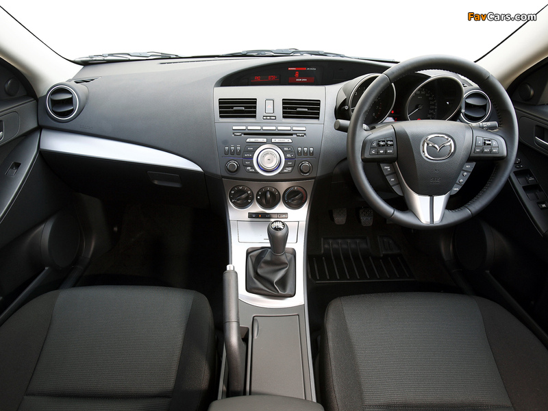 Pictures of Mazda3 Sedan AU-spec (BL) 2009–11 (800 x 600)