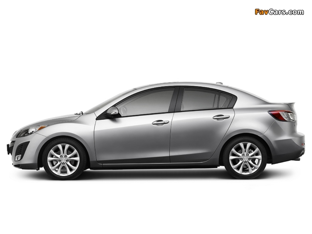 Pictures of Mazda3 Sedan US-spec (BL) 2009–11 (640 x 480)
