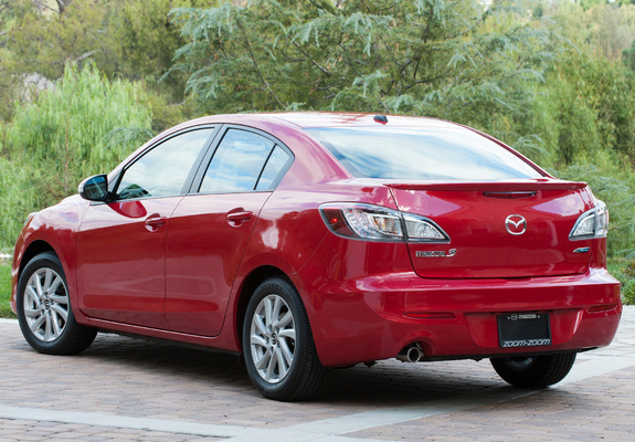 Pictures of Mazda3 Sedan US-spec (BL2) 2011–13