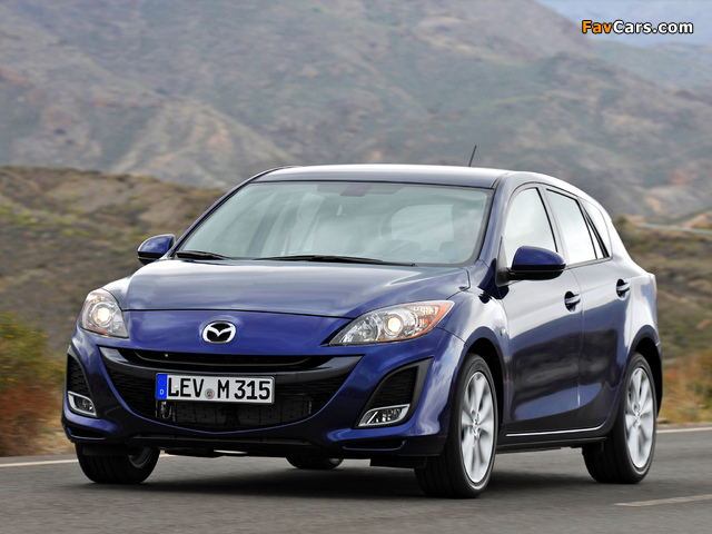 Pictures of Mazda 3 Hatchback Edition 125 2011 (640 x 480)