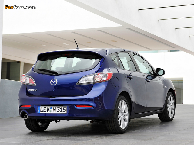 Pictures of Mazda 3 Hatchback Edition 125 2011 (640 x 480)