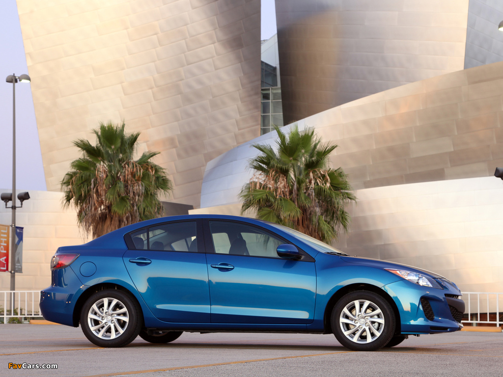 Pictures of Mazda3 Sedan US-spec (BL2) 2011–13 (1024 x 768)