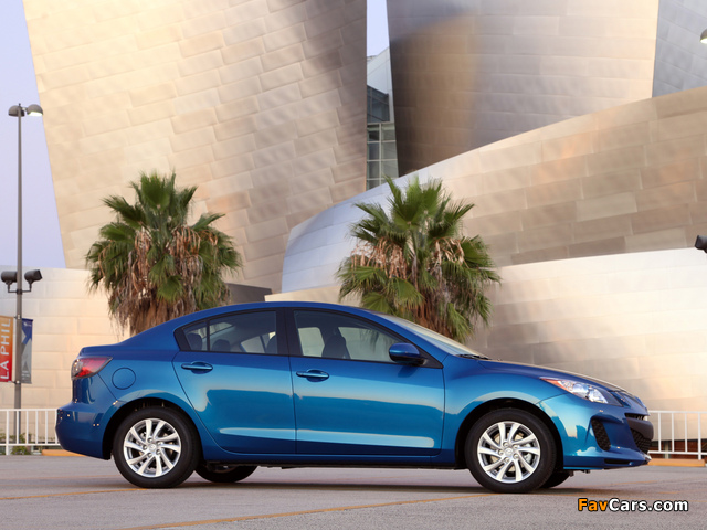 Pictures of Mazda3 Sedan US-spec (BL2) 2011–13 (640 x 480)