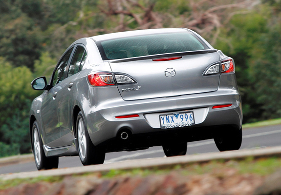Pictures of Mazda3 Sedan AU-spec (BL2) 2011–13