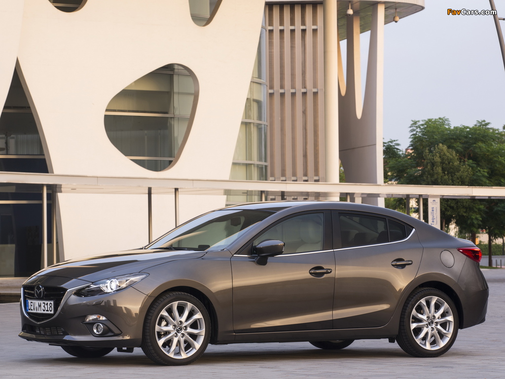 Pictures of Mazda3 Sedan (BM) 2013 (1024 x 768)