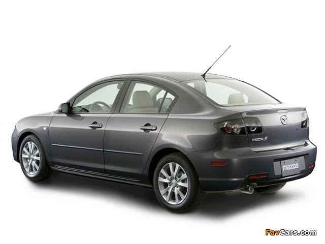 Mazda3 Sedan US-spec (BK2) 2006–09 wallpapers (640 x 480)