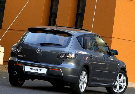 Mazda3 Sport Hatchback ZA-spec (BK2) 2006–09 wallpapers