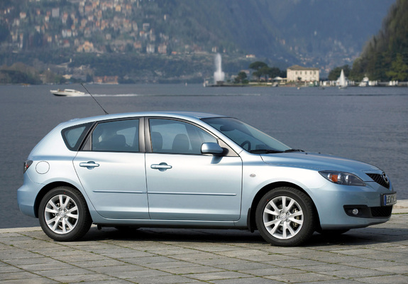 Mazda 3 Hatchback 2006–09 wallpapers