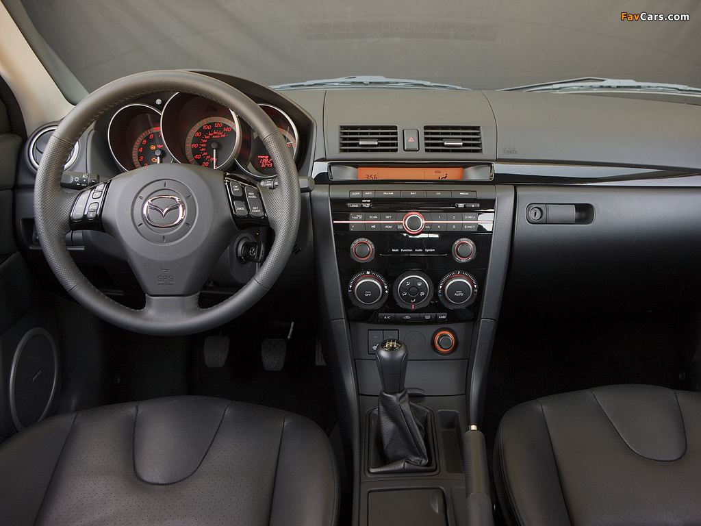Mazda3 Hatchback US-spec (BK2) 2006–09 wallpapers (1024 x 768)