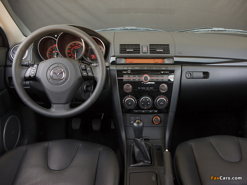 Mazda3 Hatchback US-spec (BK2) 2006–09 wallpapers (800 x 600)