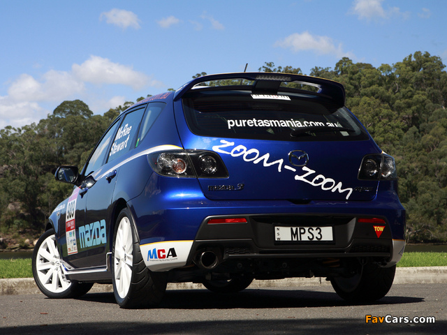 Mazda3 MPS Targa Tasmania 2007–09 wallpapers (640 x 480)
