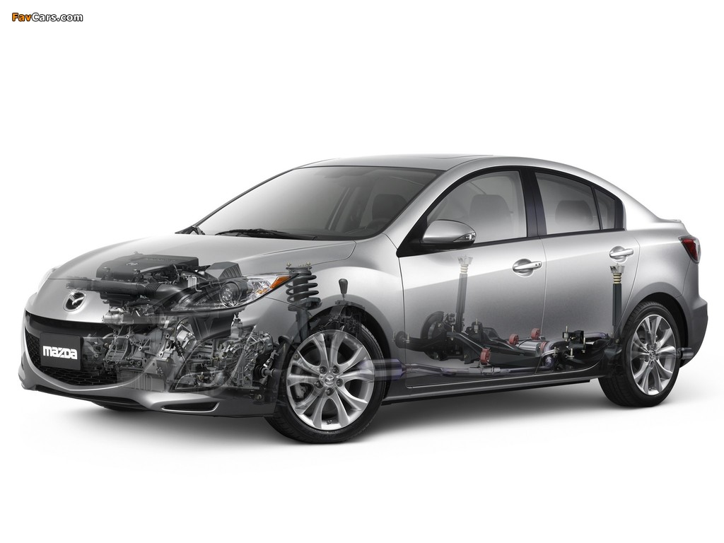 Mazda3 Sedan US-spec (BL) 2009–11 wallpapers (1024 x 768)