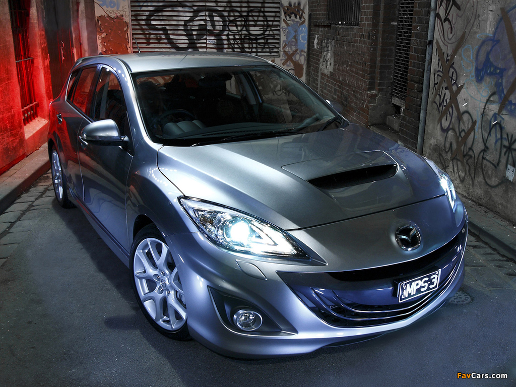 Mazda3 MPS AU-spec (BL) 2009–13 wallpapers (1024 x 768)