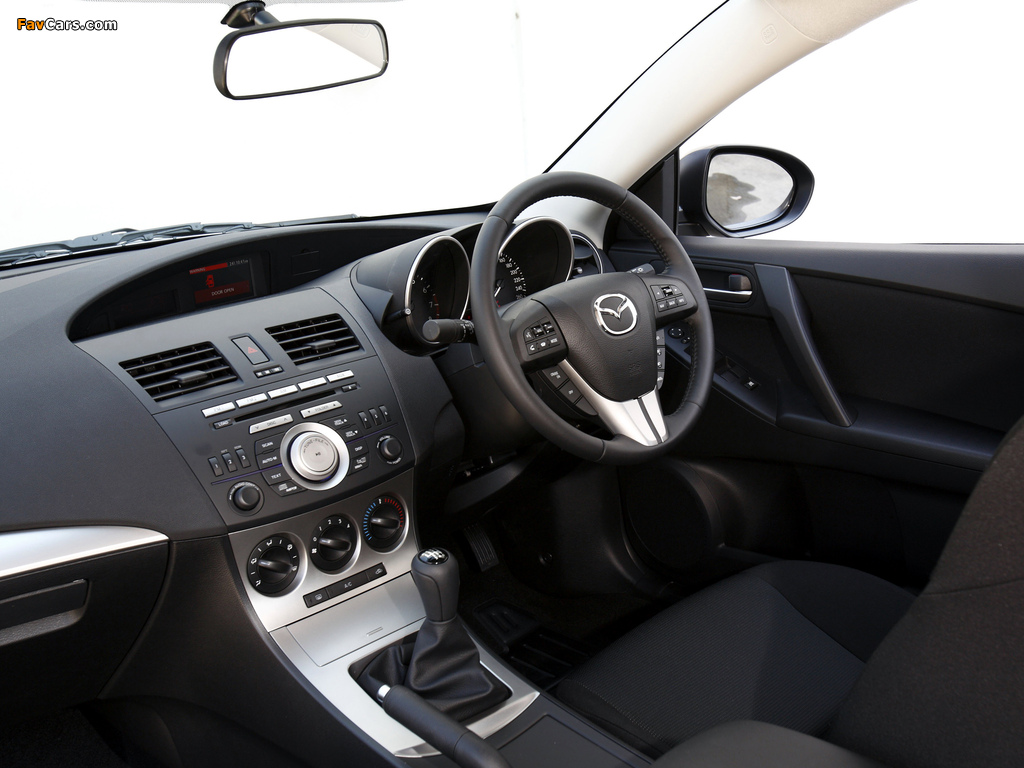 Mazda3 Sedan AU-spec (BL) 2009–11 wallpapers (1024 x 768)