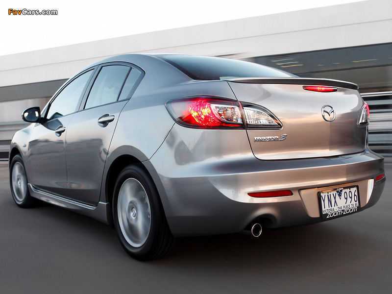 Mazda3 Sedan AU-spec (BL2) 2011–13 wallpapers (800 x 600)