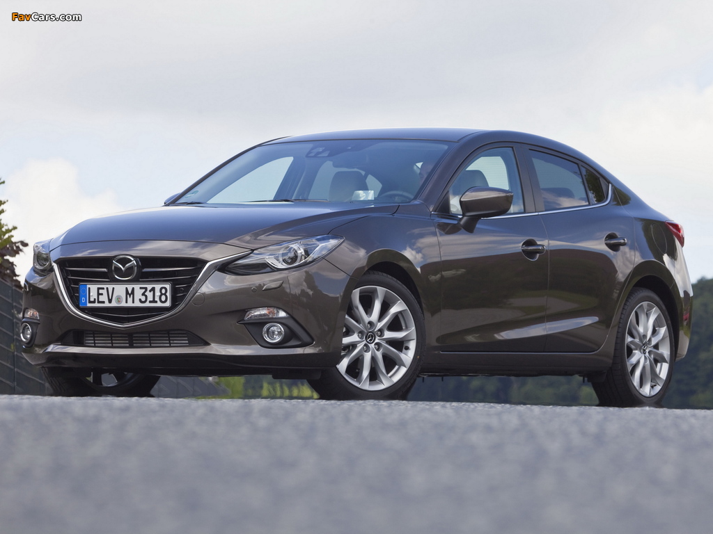 Mazda3 Sedan (BM) 2013 wallpapers (1024 x 768)