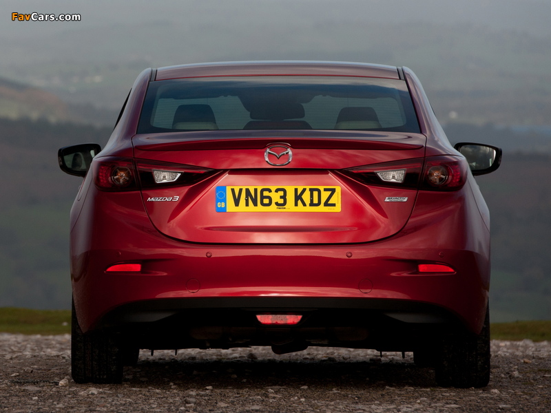 Mazda3 Sedan UK-spec (BM) 2013 wallpapers (800 x 600)