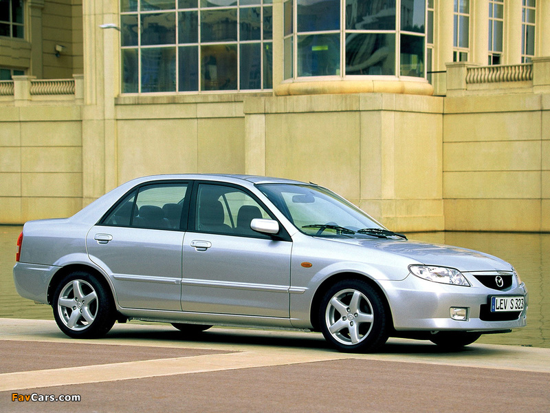 Images of Mazda 323 Sedan (BJ) 2000–03 (800 x 600)