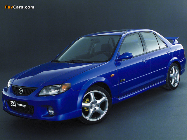 Images of Mazda 323 MPS Concept 2001 (640 x 480)