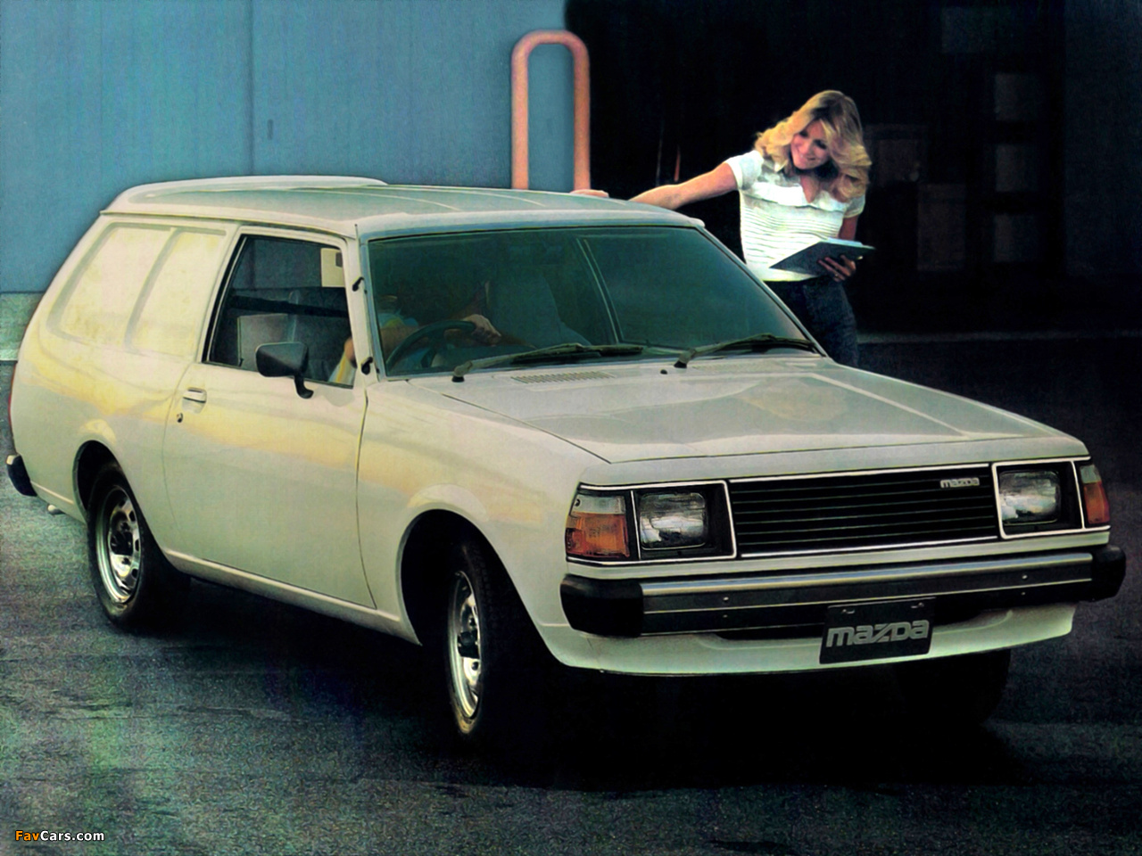 Mazda 323 Panel Van (FA) 1977 photos (1280 x 960)