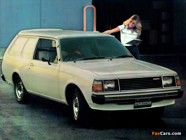 Mazda 323 Panel Van (FA) 1977 photos (640 x 480)