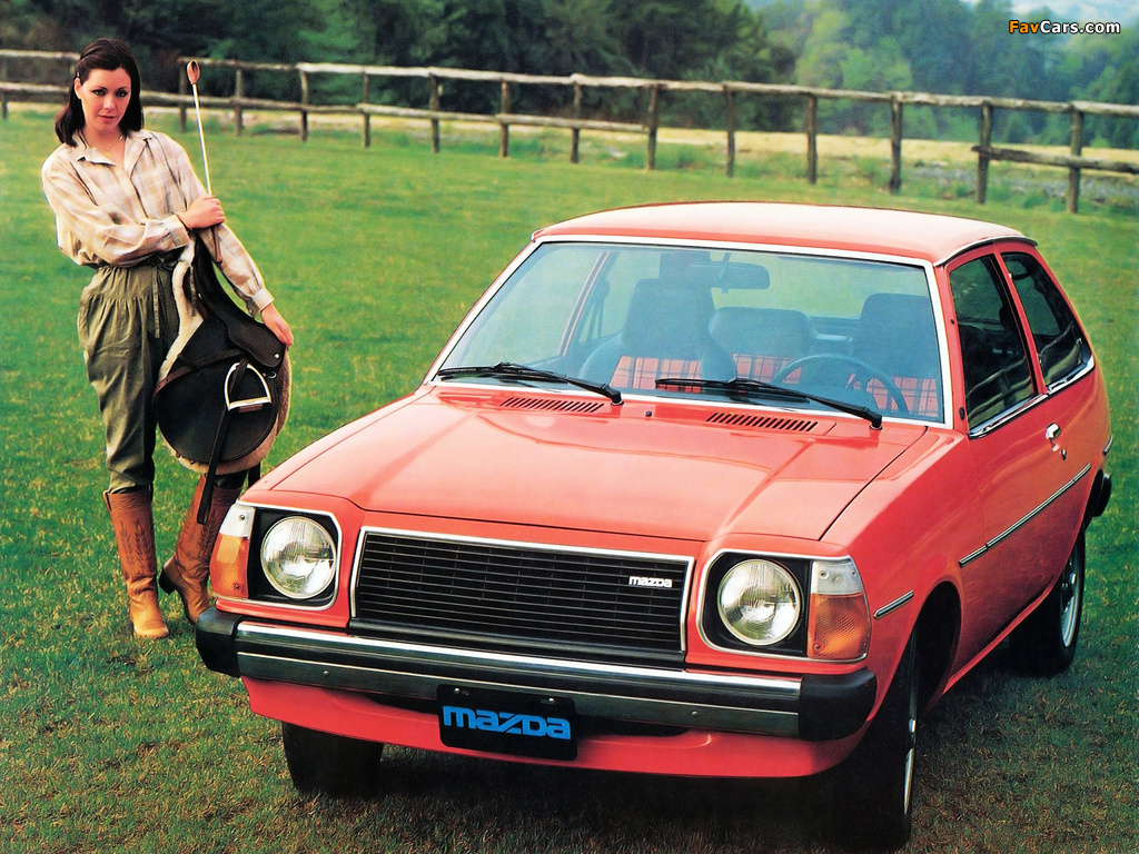 Mazda 323 3-door (FA) 1977–80 pictures (1024 x 768)