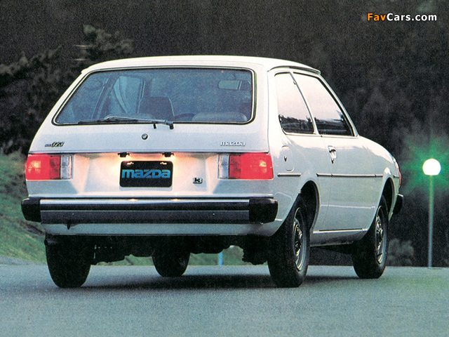 Mazda 323 3-door (FA) 1977–80 wallpapers (640 x 480)