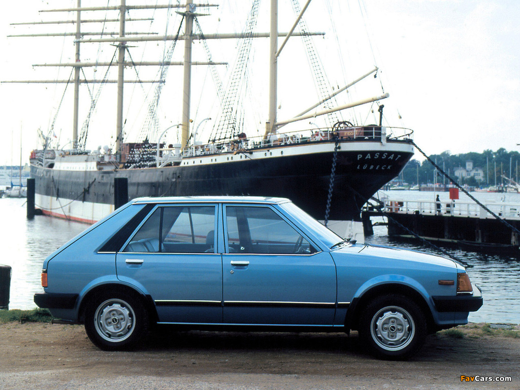 Mazda 323 5-door (BD) 1980–85 photos (1024 x 768)