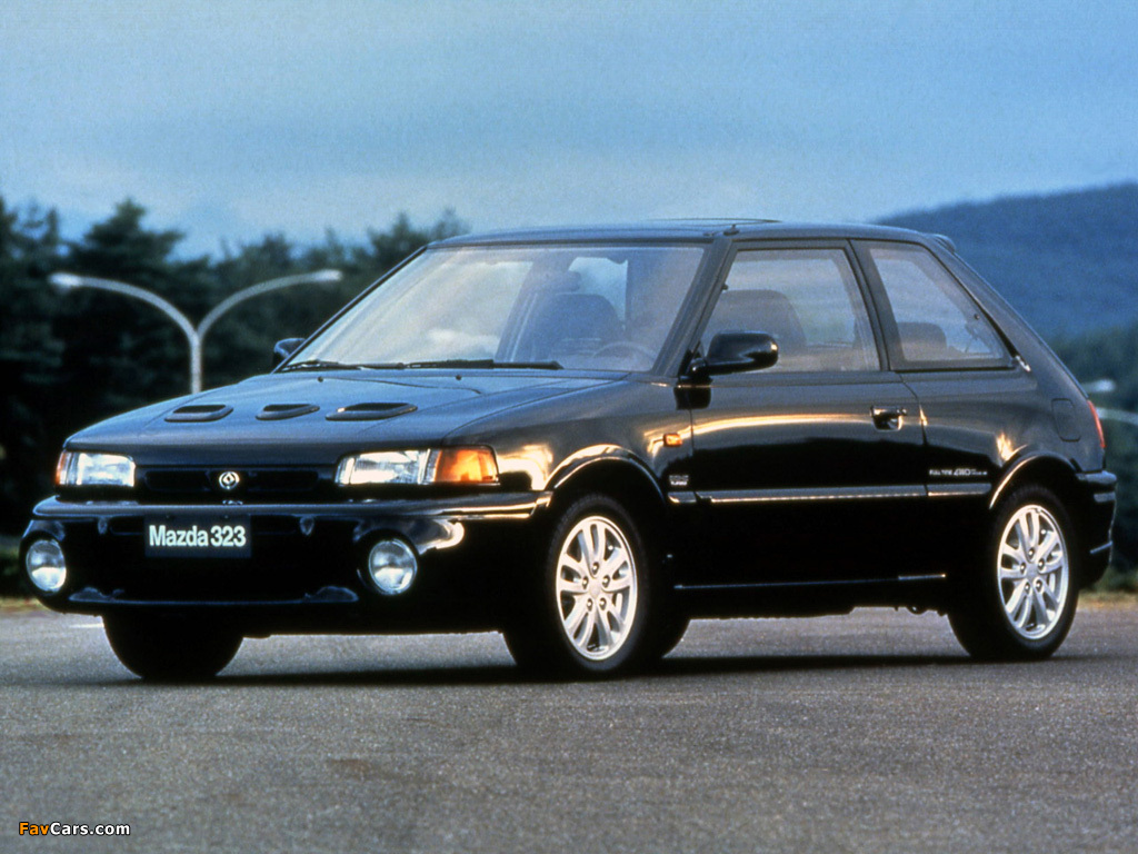Mazda 323 GT (BG) 1990–93 images (1024 x 768)