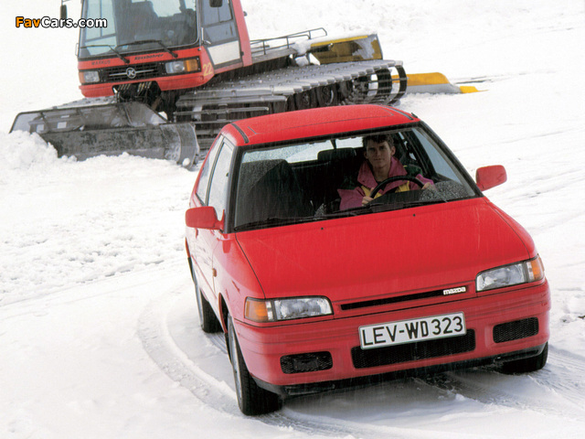 Mazda 323 4WD (BG) 1990–94 pictures (640 x 480)