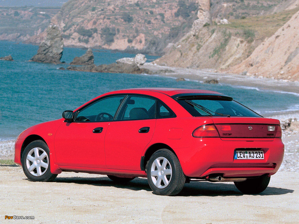 Mazda 323 F (BA) 1994–98 photos (1024 x 768)