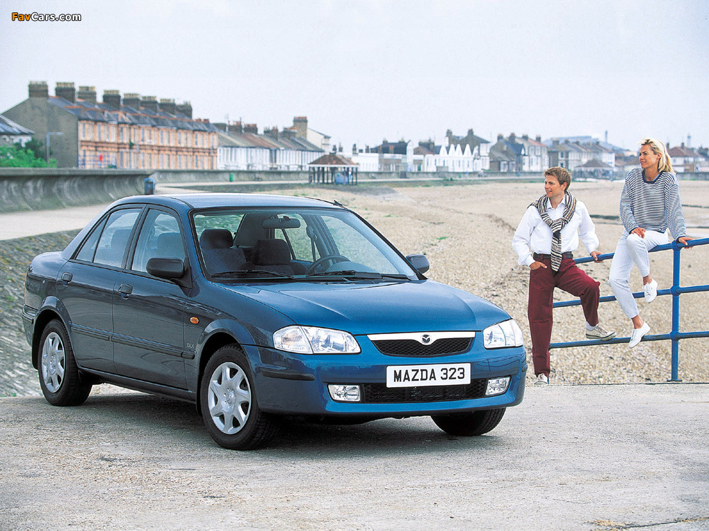 Mazda 323 Sedan (BJ) 1998–2000 pictures (1024 x 768)