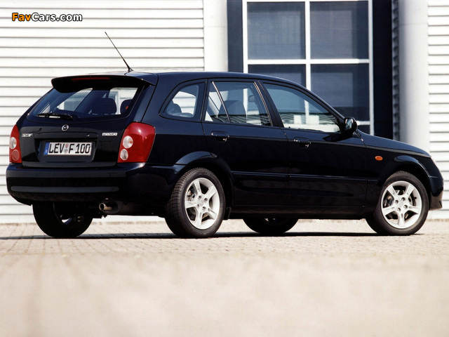 Mazda 323 F (BJ) 2000–03 images (640 x 480)