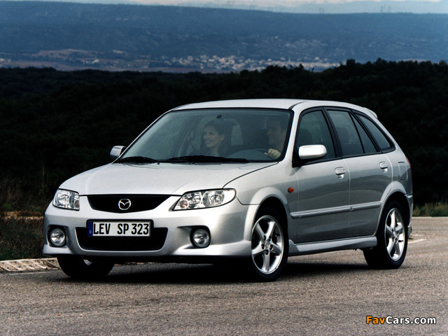 Mazda 323 F (BJ) 2000–03 wallpapers (640 x 480)